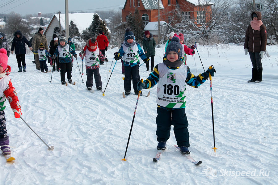 Фото малышей на лыжне - Лыжная гонка пам. Казачковой Г. А. 2019, Данилов