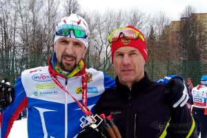 Фото - Фомин А. Подобедов О. Гонка Легкова 2019. Пересвет. Московская обл.