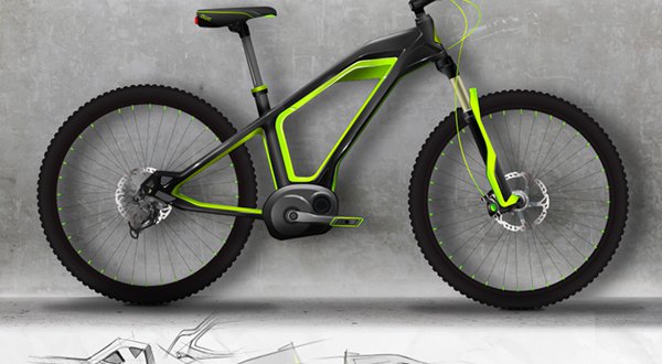 Фото макета-картинки - Проект велосипеда TRON по дизайну PARADOX