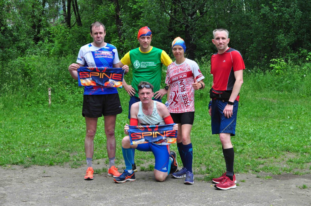 Участники пробега по Ярославской области