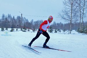 Архипов Э. Лыжник любитель. Волгореченск. Лыжная гонка