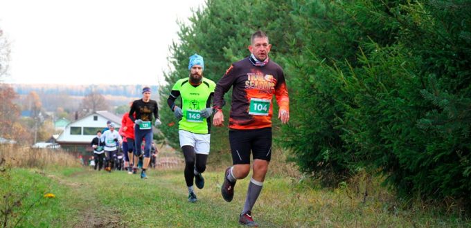 Спортсмены на трейле в Ивановской обл.