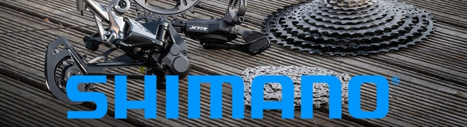 Shimano - запасные части для велосипеда. Логотип