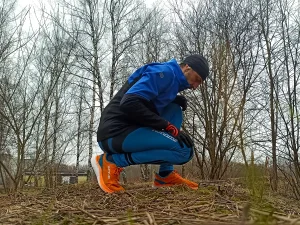 Фомин Алексей на беговой тренировке (27 марта 2025)