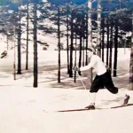 Лыжница Валентина Царева, Солигаличского р-на Костромской обл., чемпионка мира 1954 года в г. Фалуне