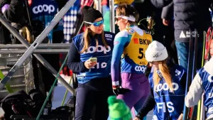 Интервью Савелия Коростелева. Этап Кубка мира в Давосе 2025, спринт.