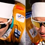 Лыжники Савелий Коростелёв и Дарья Непряева на спринте эт. Кубка мира в Давосе 2025