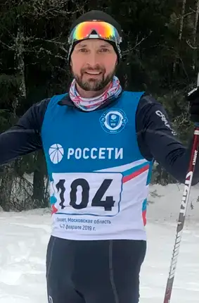 Лыжник Сергей Лисицын из Иваново