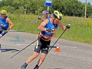 Спортсмен-любитель Алексей Ерохин, Волгореченск на лыжероллерном дуатлоне Артамоновых 2024