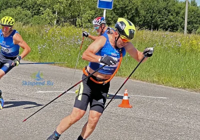 Спортсмен-любитель Алексей Ерохин, Волгореченск на лыжероллерном дуатлоне Артамоновых 2024