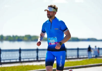 Участник Фомин Алексей. Забегрф 2024 в Ярославле, Волжская набережная